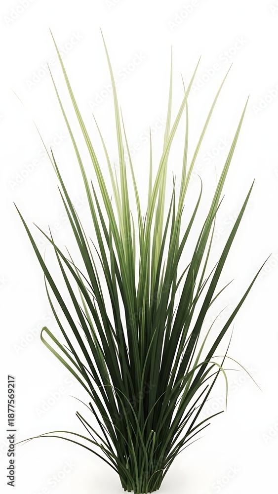 Naklejka premium Green Grass Plant Artificial Decoration Indoor Outdoor Home