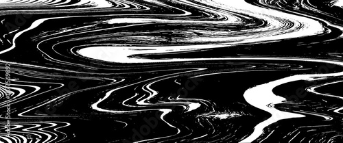 Abstract Grunge Liquid Black Vector Texture Featuring Fluid Ink Splashes, Organic Flowing Shapes, and Distressed Artistic Effects on White Background.