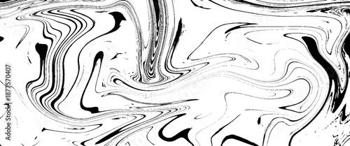 Abstract Grunge Liquid Black Vector Texture Featuring Fluid Ink Splashes, Organic Flowing Shapes, and Distressed Artistic Effects on White Background.