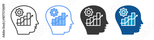 Skill Icon Set Vector Collection Isolated In Black And White