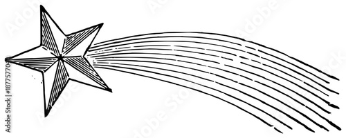 Vintage Moon Face Illustrations in Engraved Celestial Style