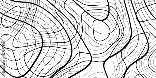 abstract wavy background. topographic contour background. contour lines background. Topographic map contour background.