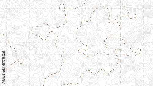 Minimal Topographic Contour Line Pattern on White Background – Abstract Terrain Map Texture for Modern Design, Cartography, Geography Themes, Packaging, Branding, and Creative Visual Projects	