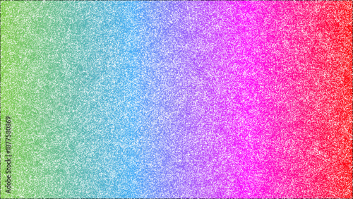 Colorful Glitch Static Noise Texture Background – Neon RGB Color Interference Grain Pattern for Retro Screen Effect, Cyberpunk Design, Tech Overlays, Gaming, and Abstract Digital Art