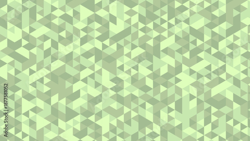 Abstract Mint Green Geometric Triangle Pattern Background – Modern Low Poly Mosaic Texture for Fresh Branding, Eco Design, Web Backgrounds, Wallpapers, Packaging, and Creative Templates