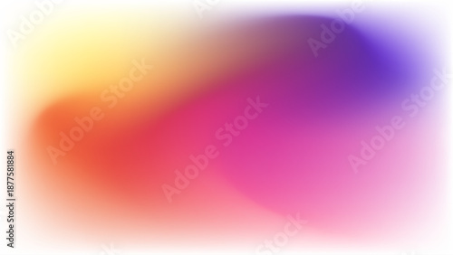 Soft Blurred Gradient Mesh Background in Vibrant Rainbow Colors – Abstract Neon Color Flow, Smooth Holographic Blur Wallpaper for Modern UI, Web Banners, Posters, Branding