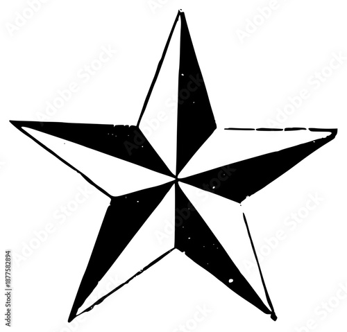 Vintage Star Illustrations in Engraved Celestial Style