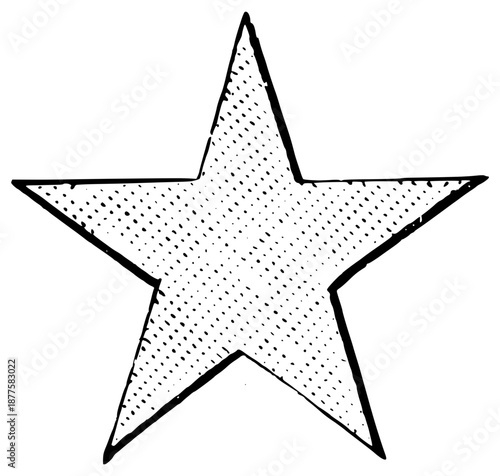 Vintage Star Illustrations in Engraved Celestial Style