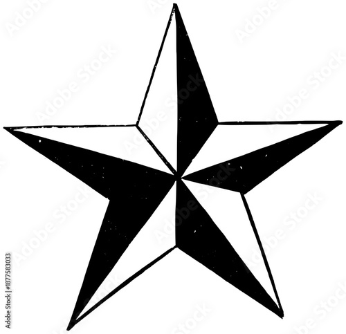 Vintage Star Illustrations in Engraved Celestial Style