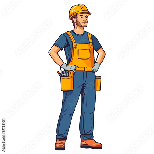 worker, occupation, labor day, festival, vector, transparent background, person, industry, job, industrial, workman, work, construction, handyman