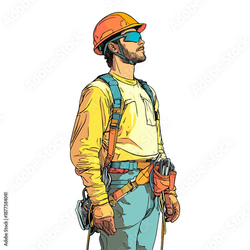 worker, occupation, labor day, festival, vector, transparent background, person, industry, job, industrial, workman, work, construction, handyman