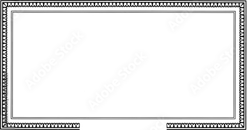 Victorian Decorative Border and Ornamental Frame Elements