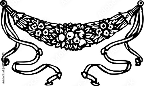 Victorian Decorative Border and Ornamental Frame Elements