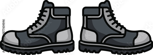 Safety boots icon