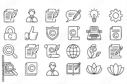 Content management UI graphics for copyright verification and compliance