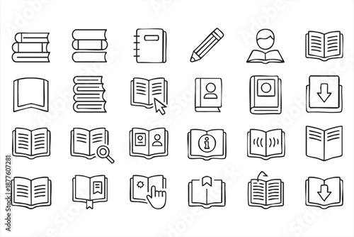 Reading document symbols for education interfaces, study management software