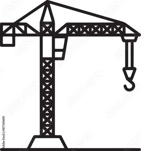 tower crane icon