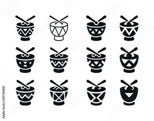 Cultural Heritage Logos. Cultural heritage tours and indigenous experiences. Icon set. Set Logo of cultural heritage tours and indigenous