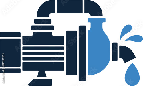 Water pump icon