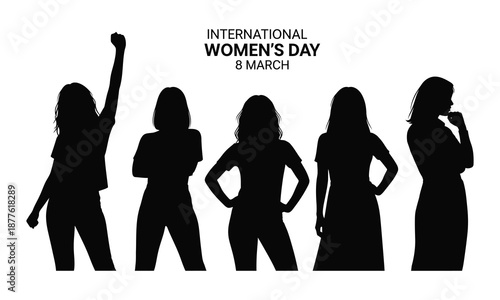 Celebrating the strength and unity of women worldwide, symbolizing empowerment and solidarity on an important day for female advancement