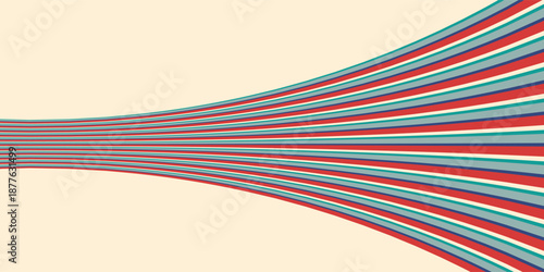 Stripe. Vector illustration horizontal Striped pattern. Hand drawn wavy lines. Perfect Stripe background for wallpaper interior room wall decor  design. EPS 10