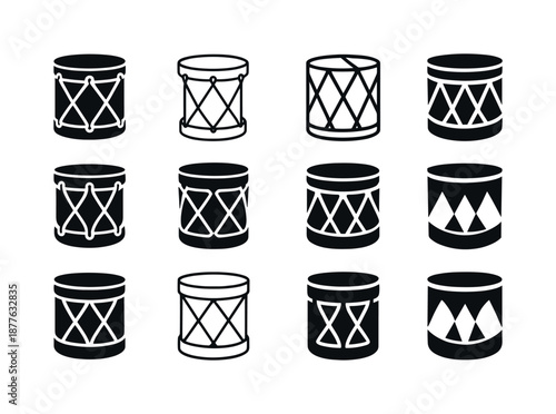 Cultural Heritage Icon Set. Cultural heritage tours and indigenous experiences. Icon set. Set Logo of cultural heritage tours and indigenous experiences: