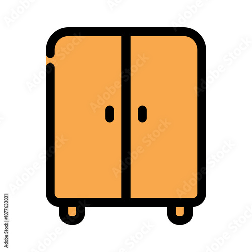 Cabinet icon design template