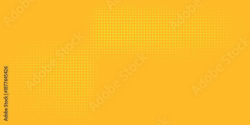 Dots halftone yellow and dark blue color pattern gradient grunge texture background. vector grunge. modern