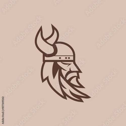 Ancient Viking Icon Depicting Norse Warrior Armor and Myth Symbols