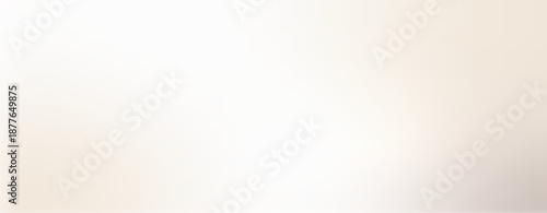 Neutral beige gradient background. Light brown ombre template. Vector backdrop with soft blur clean effect. Soft pearl cream wallpaper. Subtle pale abstract graphic gradation design.