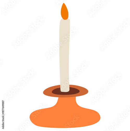 Simple Flat Style Collection of Vintage and Antique Items Icon Set