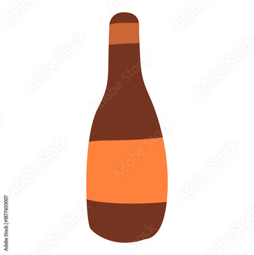 Simple Flat Style Collection of Vintage and Antique Items Icon Set