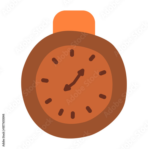 Simple Flat Style Collection of Vintage and Antique Items Icon Set