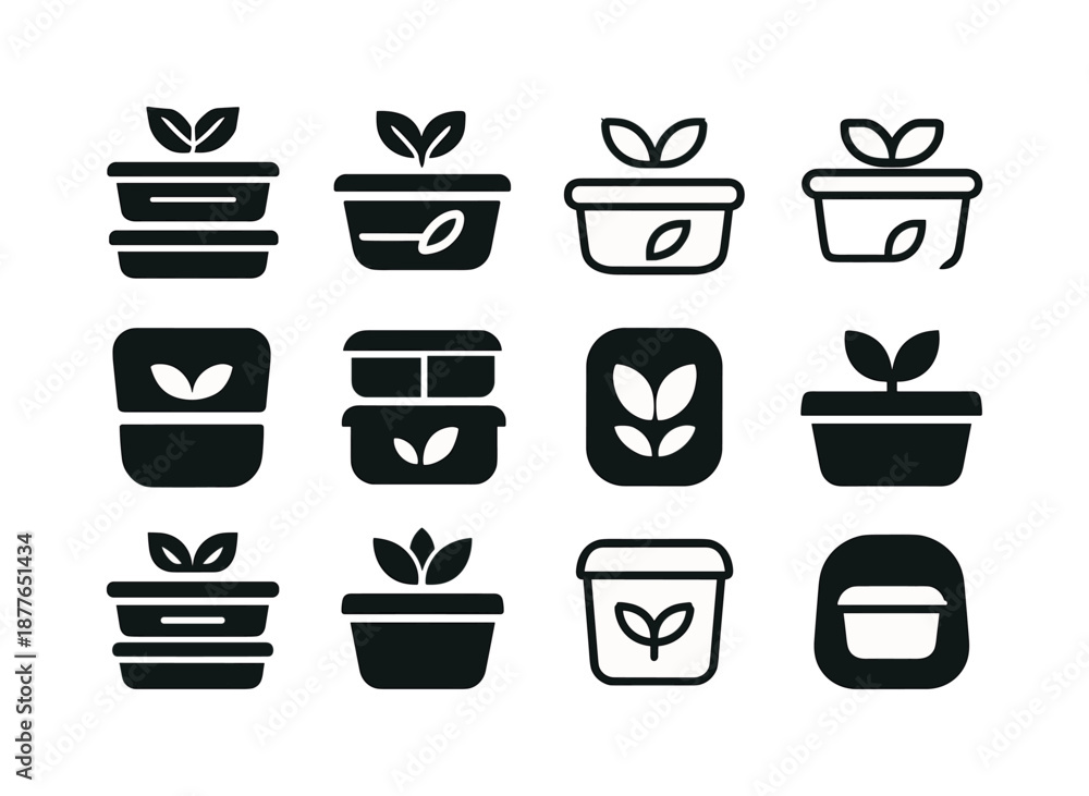 custom made wallpaper toronto digitalHealthy Meal Logos. Healthy meal prep culture. Icon set. Set Logo of Healthy meal prep culture: Labeled meal containers: Abstract geometric, Stylized detail,