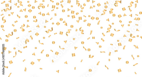 Golden Particles with Warm Glowing Floating Dust in Dreamy Background