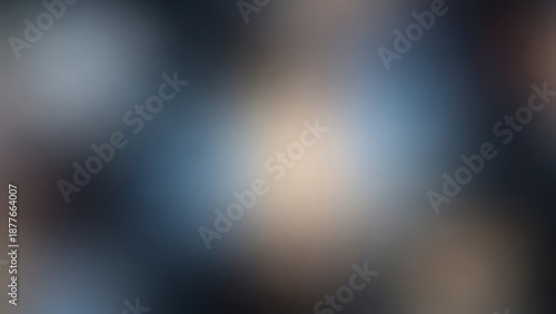 Blurred abstract background with colorful soft focus effect in dark tones