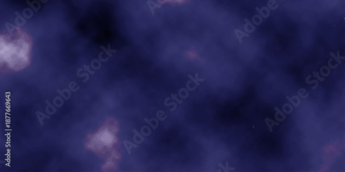 A bright blue sky background with white clouds forms a nature cloudscape where sunny light meets an abstract weather texture for a calm heaven day