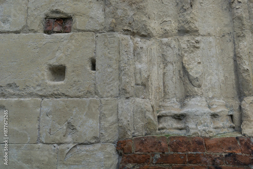 Wallpaper Mural old stone wall Torontodigital.ca