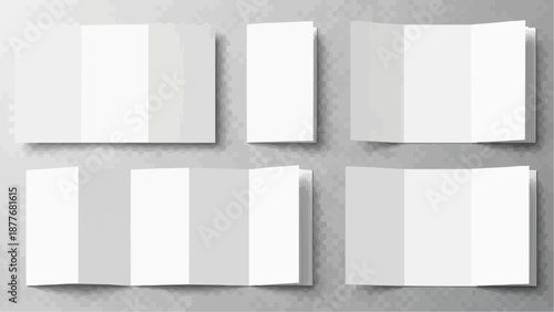 Collection of white sticky notes on a gray background for organization and reminders