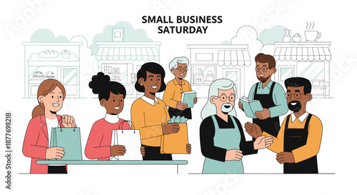 Diverse Group of Small Business Owners.