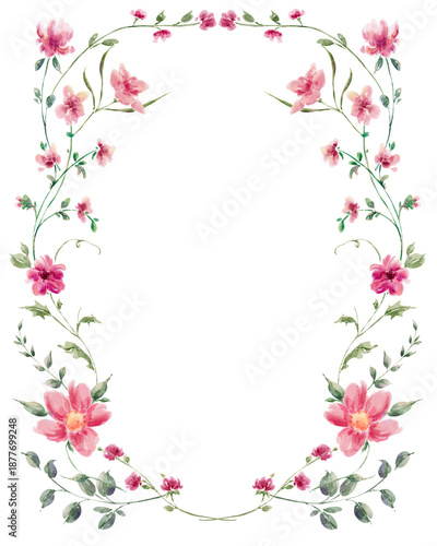 Watercolor frame
