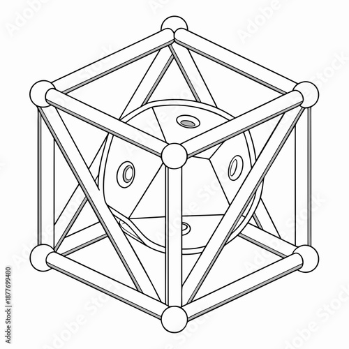 High Density Material Visualization with Compact Geometric Structures and Heavy Mass