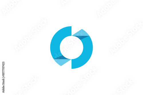 letter o logo icon vector design with modern minimalist style and professional branding concept.