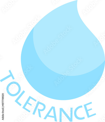 Design of tolerance cream icon