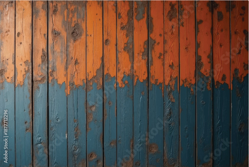 Old wooden background. Weathered old wooden surface. Old wood planks background. Wood texture.