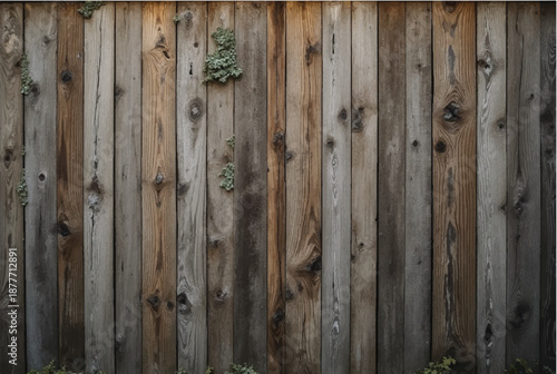 Old wooden background. Weathered old wooden surface. Old wood planks background. Wood texture.