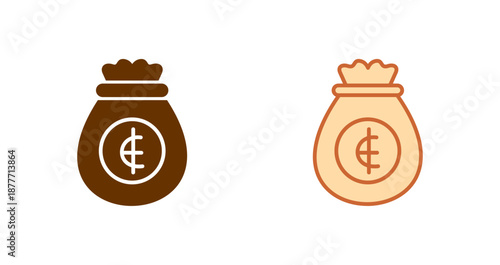 Money Bag Icon Design
