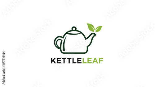 Kettle Leaf Logo Design Element.