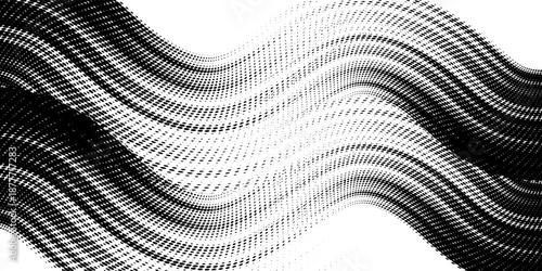 black and white brush wrap car sticker pattern abstract banner sporty lines black and white color combination grunge brush modern pattern motorsport racing vector ilustration