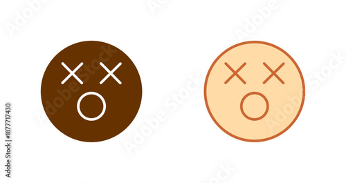 Dizzy Face Icon Design